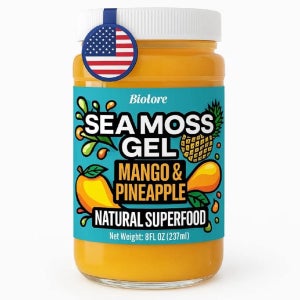 Biolore 씨모스젤 야생 아이리쉬 Sea Moss Gel 망고파인애플맛 237ml