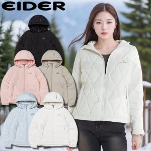 아이더 역시즌패딩 여성 경량 패딩 써모락 기능성 구스다운 거위털 겨울 보온 후드 자켓