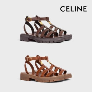 celine 셀린느 클레아 트리오페 글레디에이터 샌들 다크브라운/탄