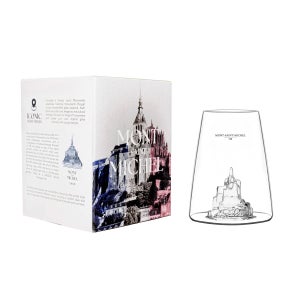 Mont Saint Michel 몽생미셸 모뉴먼트 고급 글라스 맥주잔 하이볼잔 칵테일잔