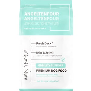 엔젤텐포 강아지 관절 다이어트 가수분해 프리미엄 수제 사료 오리고기, 1kg, 1개