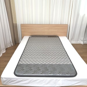 한일의료기 탄소 전기매트 두툼한 바닥용 온열매트 헤링본싱글, 100x200cm