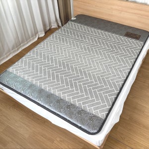 한일의료기 탄소 전기매트 두툼한 바닥용 온열매트 헤링본더블분리난방, 140x200cm