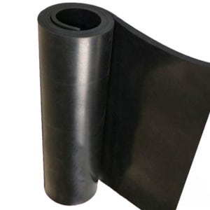 고무판 진동방지 방진 고무 바닥 매트 9.6Tx91CMx1M