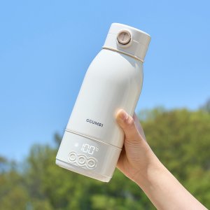 휴대용 분유포트 500ml 무선 100도 가열