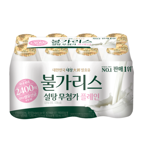 불가리스 설탕무첨가 150ml