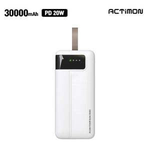 엑티몬 PD20W 30000미리 보조배터리 CTOC케이블
