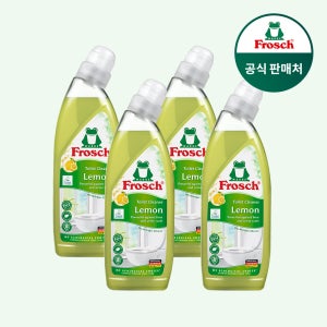 프로쉬 레몬 변기클리너 750ml, 4개