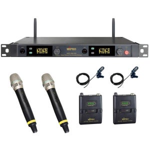 미프로 ACT-5814MQ 무선 핸드형 벨트팩 마이크 4채널 5.8GHz