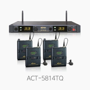 미프로 ACT-5814TQ 무선 벨트팩 마이크 5.8GHz