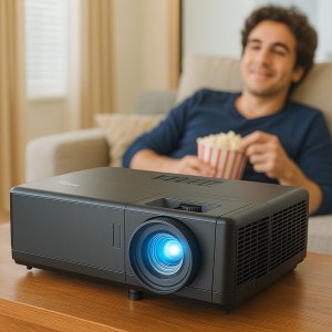 옵토마 레이저 3000안시 4K UHD 거실 홈시네마 티비 게이밍 가정용 빔프로젝터