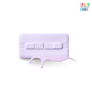 더트웰브 더블라인 불소치실 휴대용 치실케이스 민트향 Y형, 10개입, 1개