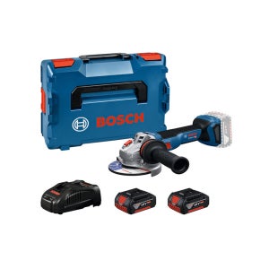 보쉬 GWS18V-11S 충전 그라인더 5.0Ah 배터리2개 세트 앵글그라인더