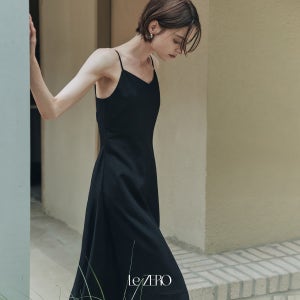 [제로스트릿] 르제로 코튼 린넨 원피스 LeZERO COTTON LINEN ONE-PIECE / BLACK