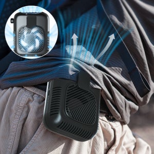 휴대용 야외 허리걸이 선풍기 고속 허리 착용 에어컨 4WAY 멀티 선풍기 6000mAh