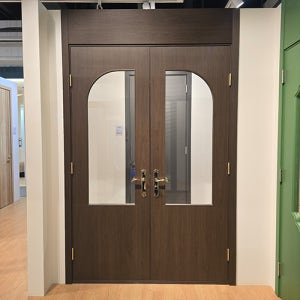 예림 현관 중문 YAT-847 그랑 양개 비대칭 대칭 ABS 도어 아파트 실측 시공