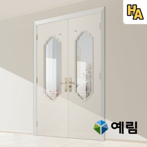 예림 현관 중문 YAT-1210 로렐 양개 비대칭 대칭 ABS 도어 아파트 실측 시공
