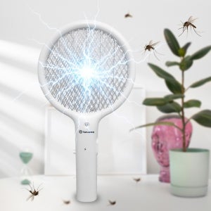 베스트 해충킬러 미니 전기 모기채 파리 모기 벌레 퇴치 휴대용 여름 캠핑 전자 파리채