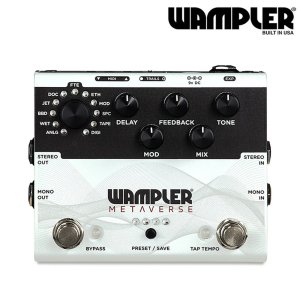 Wampler 웜플러 METAVERSE 11가지 알고리즘의 멀티 딜레이 페달 이펙터