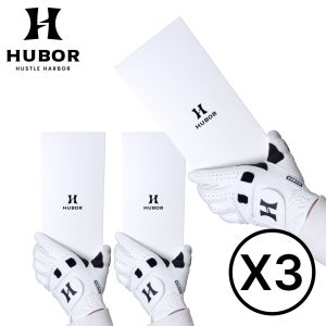 [3개 세트] 휴버그립2 골프 장갑 연습용 합피 왼손용 남성 여성 공용