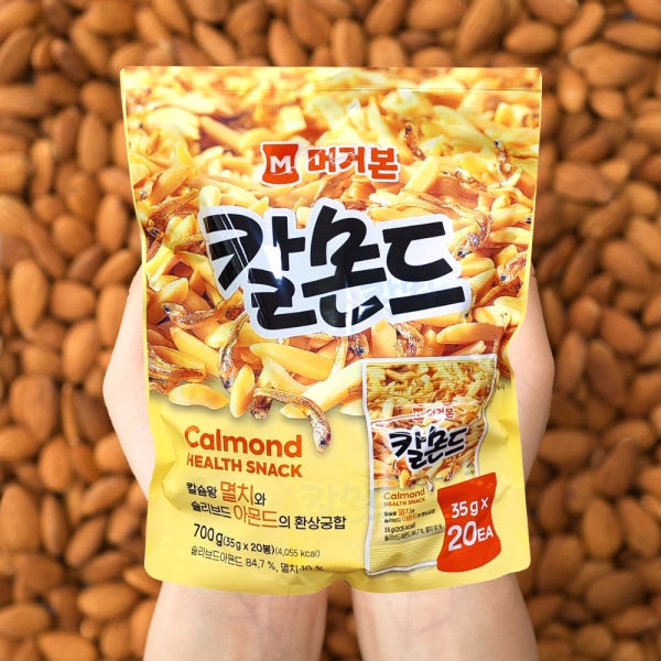 머거본 칼몬드 700g 코스트코 맥주 마른 안주 멸치 아몬드 35g 20개입 대용량 간식
