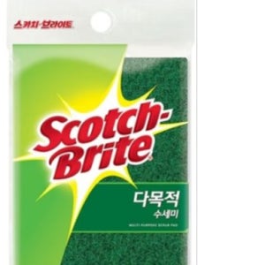 3M 스카치 브라이트 강력 다목적 수세미 AL345 1개