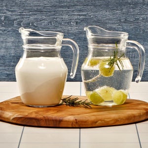 루미낙 유리 워터 피쳐 물 포트 카페 물병 아크 저그 0.5L