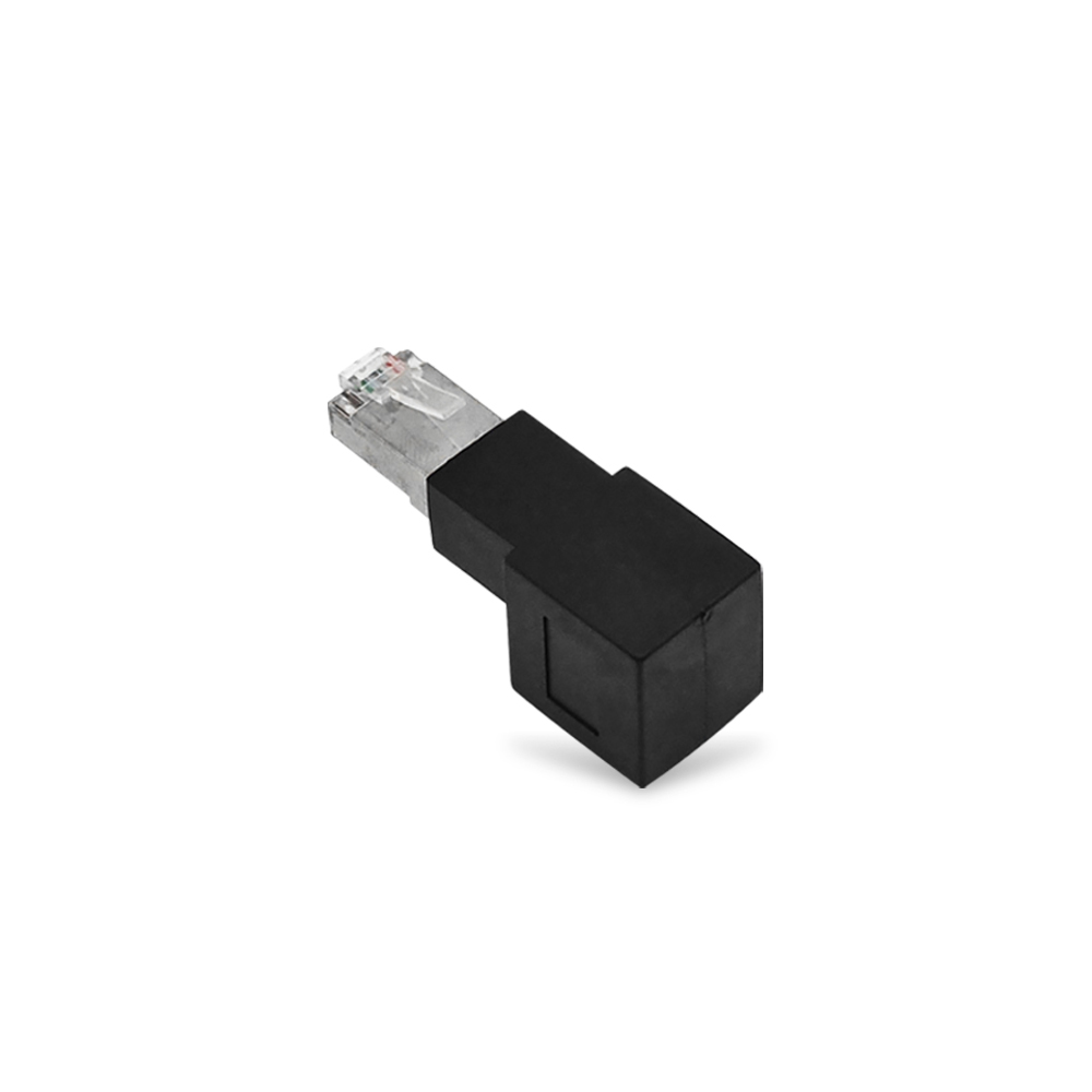 ㄱ자 랜선 연장 젠더 벽랜선 LS-RJ45GEN-DOWN