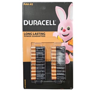 듀라셀 알카라인건전지AAA (1.5V) 40개입