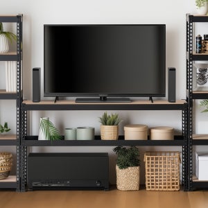 거실장 서랍장 높은 철제 TV 선반 원룸 티브 티비 다이 안방 티비장 장식장 404033 2단