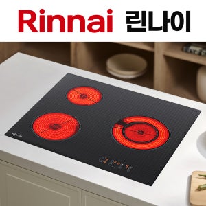 린나이 3구 하이라이트 빌트인 전기레인지 매립형 RH-B33A