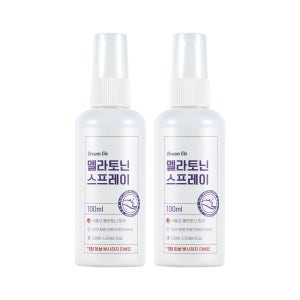 [해피카사] 뿌리는 멜라토닌 100ml 2개
