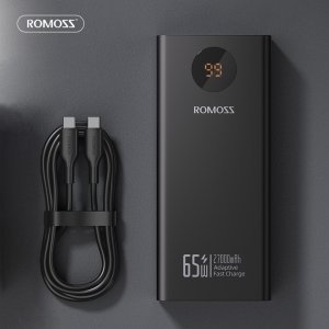 로모스 보조배터리 27000mAh, PEA27S Pro 65W 초고속충전 여행캠핑 기내반입