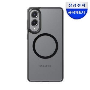 삼성 정품 클리어 마그넷 케이스 맥세이프 형 블랙, 갤럭시S25 엣지