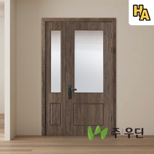 우딘 현관 중문 TD-20 양개 비대칭 대칭 ABS 도어 아파트 실측 시공