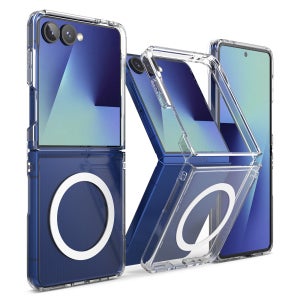 링케 퓨전 마그네틱 맥세이프 투명 케이스 클리어, 갤럭시Z 플립7