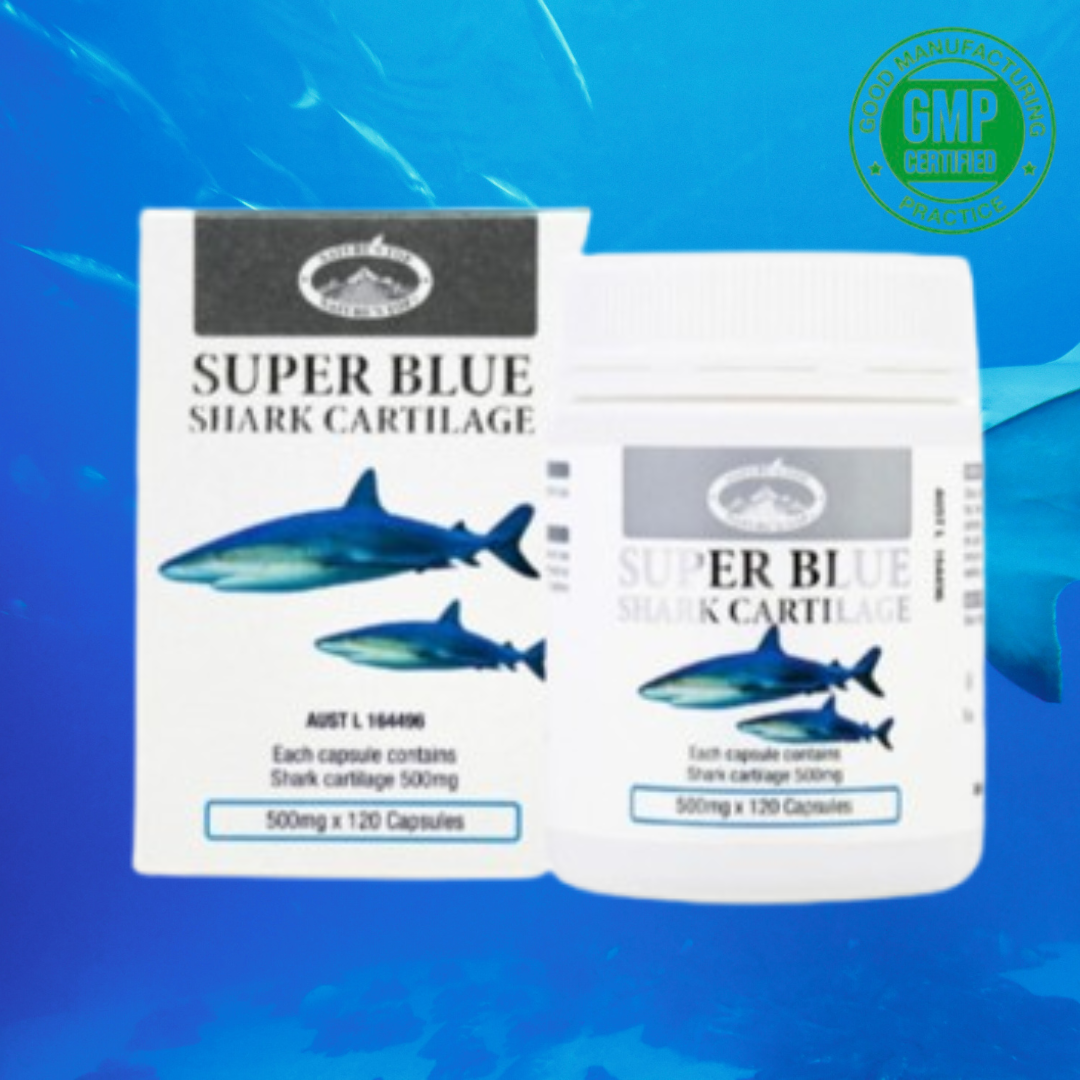 호주 네이쳐스탑 슈퍼 블루 상어연골 500mg 120정 (4개월분)