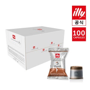 [일리공식몰] 싱글 플로우팩 [브라질] 100개입 일리캡슐커피 외 11종