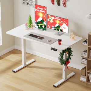 호몰 전동 인체공학 E0 모션데스크 PE-01 컴퓨터책상 책상 화이트