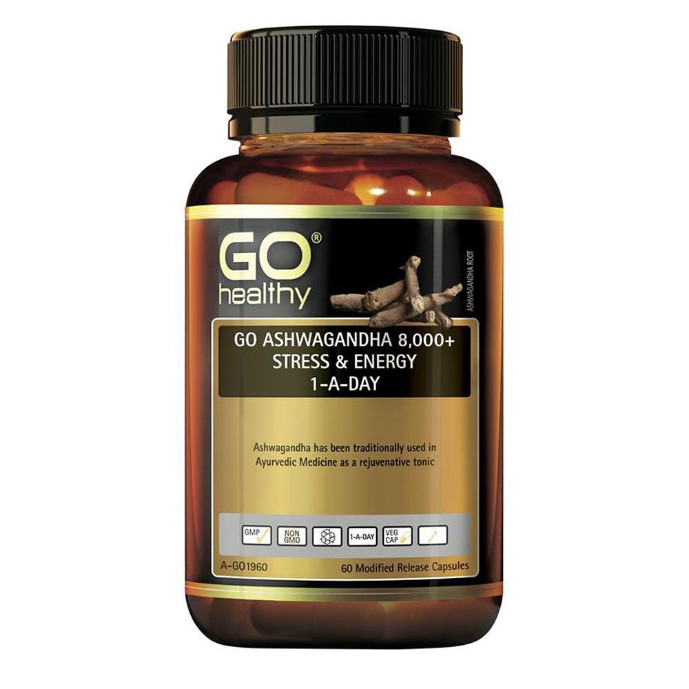 <b>GO Healthy</b> <b>고헬씨</b> 아슈와간다 8000 <b>에너지</b> 원어데이 60베지캡슐 2개