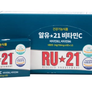RU21 비타민C 알유21 비타민씨 12박스 코스트코 항산화 750mg 6정 x 12개