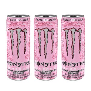 몬스터 에너지 울트라 스트로베리 드림즈, 355ml, 24개