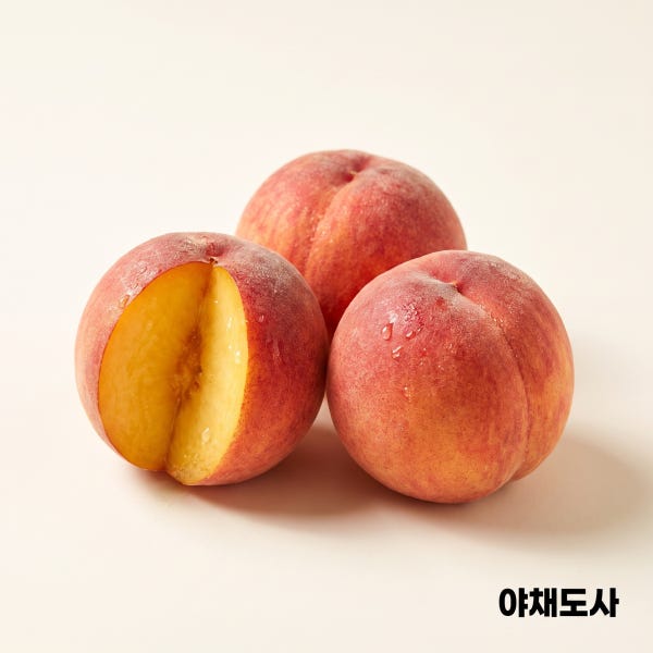 황도복숭아 야채도사 프리미엄