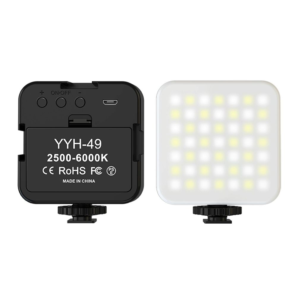 미니 Ulanzi VL49 RGB LED 마그네틱 듀얼컬러 촬영조명