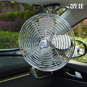 에코 메탈 카팬 12V 24V 8인치 차량용 시거잭 선풍기 화물차