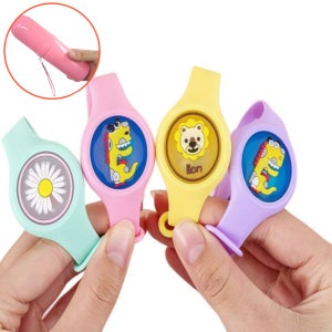 아기 유아 팔찌 리필 향기 밴드 어린이집 유치원 답례품 구디백포장 10개 세트