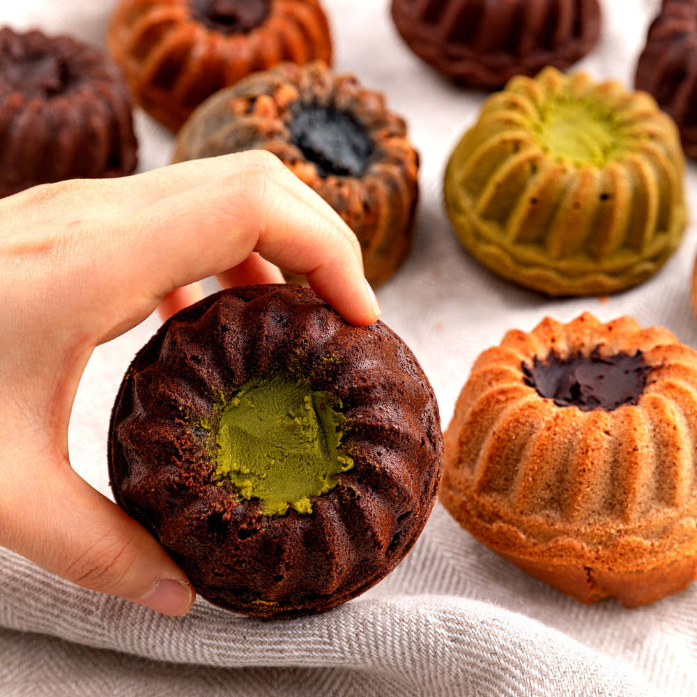 4구 찹싸루니 세트 글루텐프리 비건 찹쌀빵 건강한 노밀가루 간식 비건 디저트