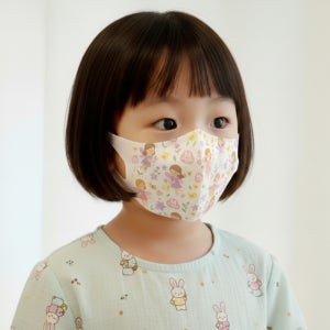 메디케이알 메디앙 프렌즈 새부리형 어린이 유아마스크 소형 토끼요정 200매