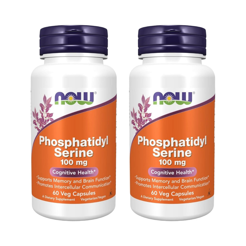 <b>나우푸드 포스파티딜세린</b> 100mg 60캡슐, 2개