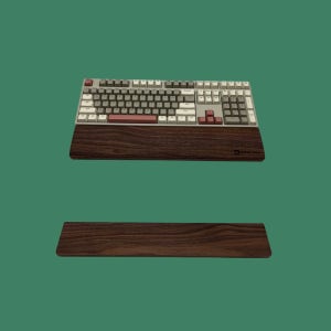 센토사테일러 이사님 원목 팜레스트 키보드 손목 받침대 보호대 데스크테리어